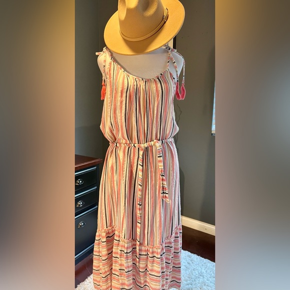 Multi Dresses Tie Waist